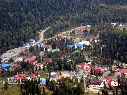 Шерегеш. Фото пресс-службы ПАО "Ростелеком"